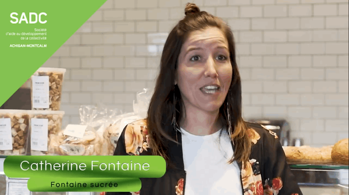 Catherine Fontaine, entrepreneure Fontaine sucrée