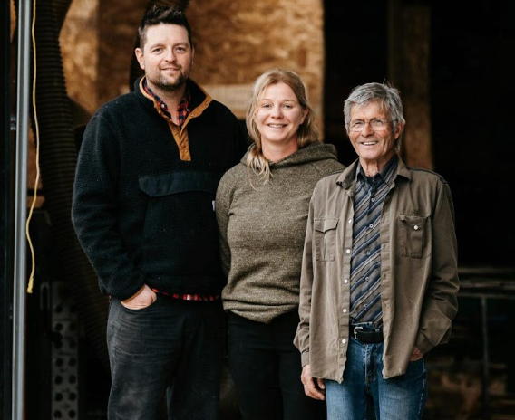 Jean-François Chouinard, Isabelle Beaulieu et Richard Leblanc de la Scierie Avignon.