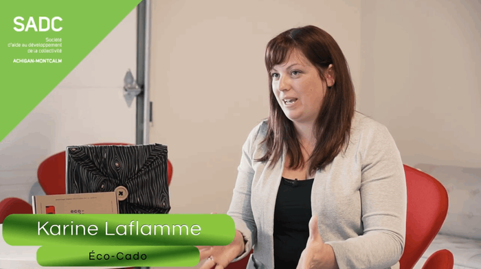 Karine Laflamme, entrepreneure Eco-Cado
